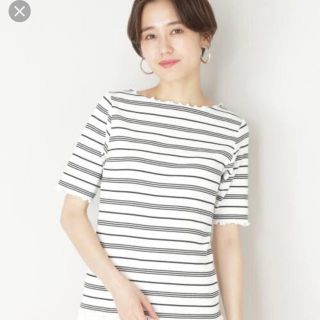 ローリーズファーム(LOWRYS FARM)のlowrysfarm ボーダーTシャツ(Tシャツ(半袖/袖なし))