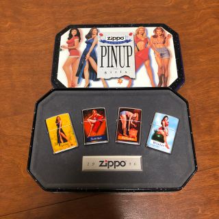 ジッポー(ZIPPO)の新品未開封☆ZIPPO SALUTES PINUPgirls  1996 レア(タバコグッズ)