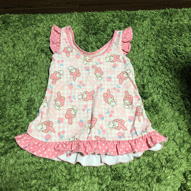 サンリオ(サンリオ)のサンリオ ワンピース水着  キッズ/ベビー/マタニティのキッズ服女の子用(90cm~)(水着)の商品写真