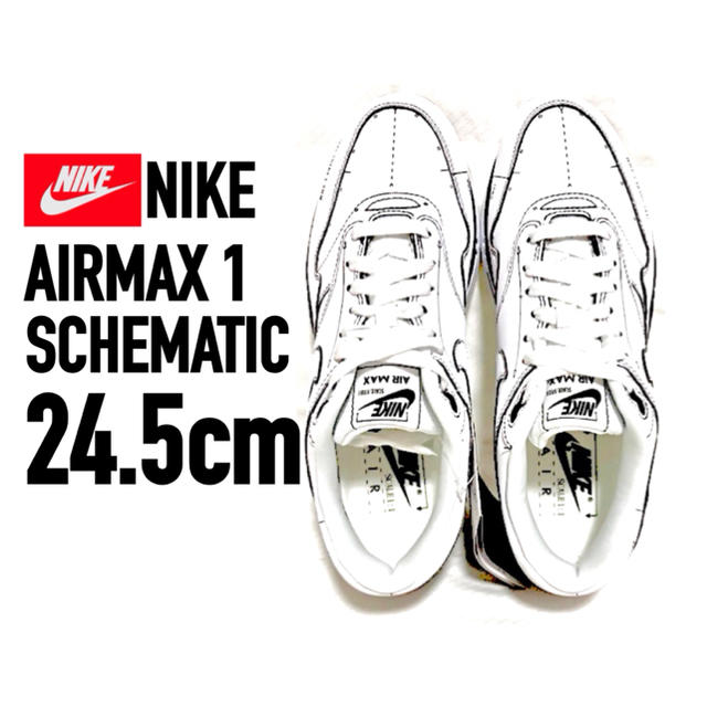 NIKE(ナイキ)の【24.5㎝ 新品】NIKE/AIRMAX 1 SCHEMATIC メンズの靴/シューズ(スニーカー)の商品写真