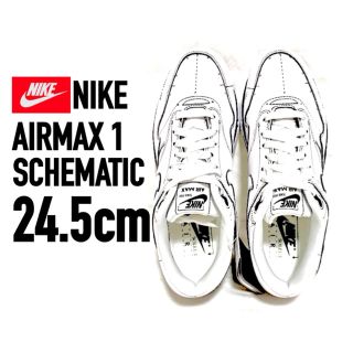 ナイキ(NIKE)の【24.5㎝ 新品】NIKE/AIRMAX 1 SCHEMATIC(スニーカー)