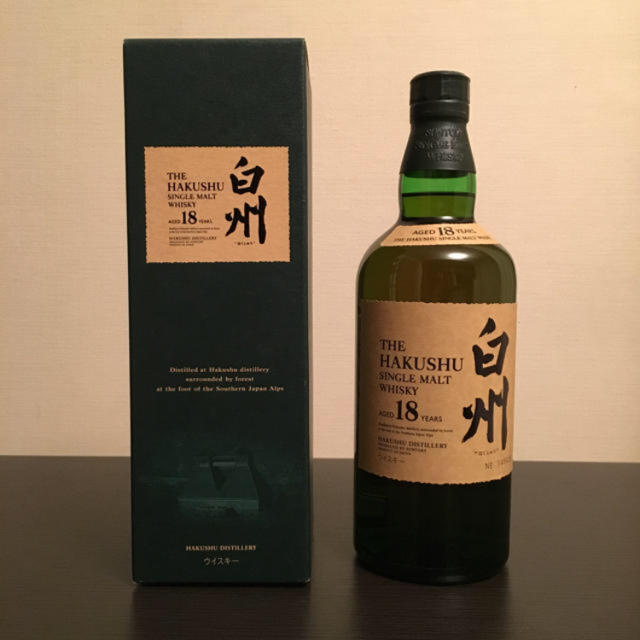 サントリー 白州 18年 ウイスキー - 酒 サントリー 白州 18年 ウイスキー - 酒