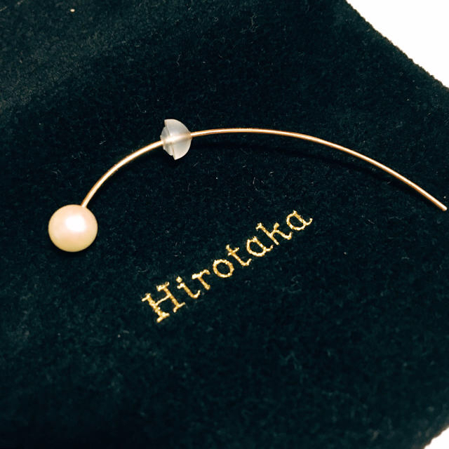 TOMORROWLAND(トゥモローランド)のhirotaka パール ピアス Akoya Pearl メンズのアクセサリー(ピアス(片耳用))の商品写真