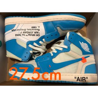 ナイキ(NIKE)のair jordan 1 off-white  the ten  27.5 cm(スニーカー)