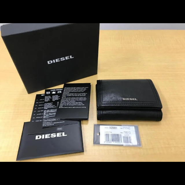 DIESEL(ディーゼル)のDIESEL ウォレット  ミニ 財布 メンズのファッション小物(折り財布)の商品写真