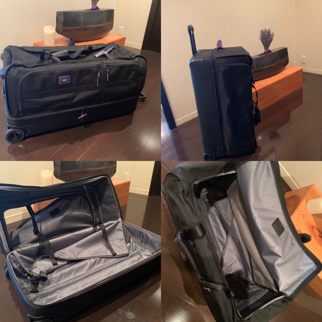 TUMI キャリーバッグ 2輪 黒-