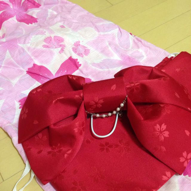 UNIQLO(ユニクロ)のピンク 花柄 夏 浴衣♡ レディースの水着/浴衣(浴衣)の商品写真