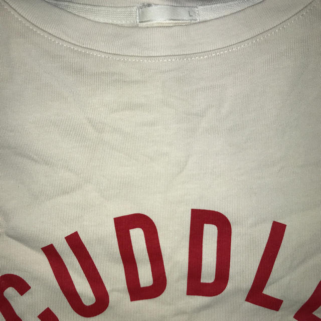 GU(ジーユー)のGUロングロゴT レディースのトップス(Tシャツ(半袖/袖なし))の商品写真