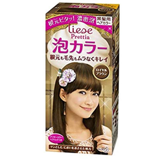 liese(リーゼ)のリーゼ プリティア泡カラー ロイヤルブラウン 108ml コスメ/美容のヘアケア/スタイリング(カラーリング剤)の商品写真