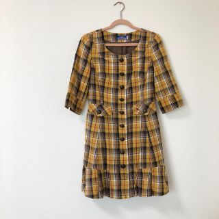 バーバリーブルーレーベル(BURBERRY BLUE LABEL)のバーバリーブルーレーベル ワンピースジャケット(ひざ丈ワンピース)