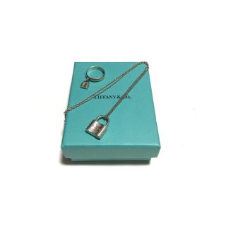 ティファニー(Tiffany & Co.)のtiffany 南京錠 ネックレス リング(リング(指輪))