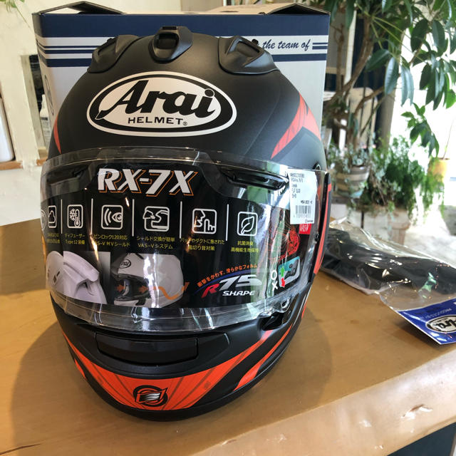 自動車/バイクhyod ×arai RX-7X Grenade サイズL(59cm〜60cm)