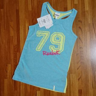 リーボック(Reebok)のReebokリーボックガールズタンクトップ トップス 女の子(120)☆新品(Tシャツ/カットソー)