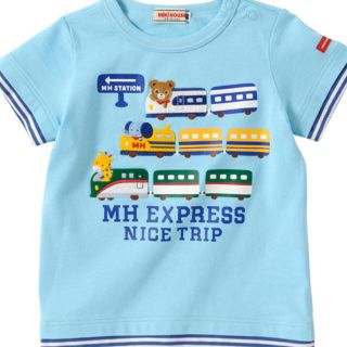 ミキハウス(mikihouse)のMHエクスプレス 重ね着風半袖Ｔシャツ　gap下着(Ｔシャツ)