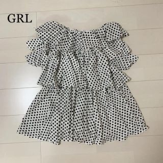 グレイル(GRL)の＊新品＊GRL オフショルダー ワンピース(ミニワンピース)