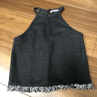 ザラ(ZARA)のザラ ホルターネック トップス(ホルターネック)