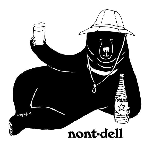 mont bell(モンベル)のnont-dellくまTシャツ メンズのトップス(Tシャツ/カットソー(半袖/袖なし))の商品写真