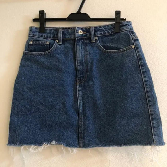 ZARA(ザラ)のZARA デニムスカート レディースのスカート(ミニスカート)の商品写真