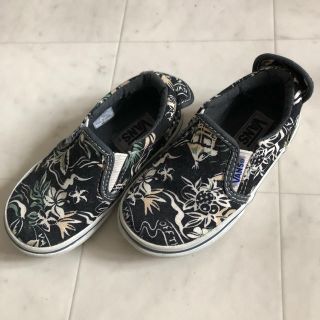 ヴァンズ(VANS)のvans バンズ スリッポン 16cm 美品(スリッポン)