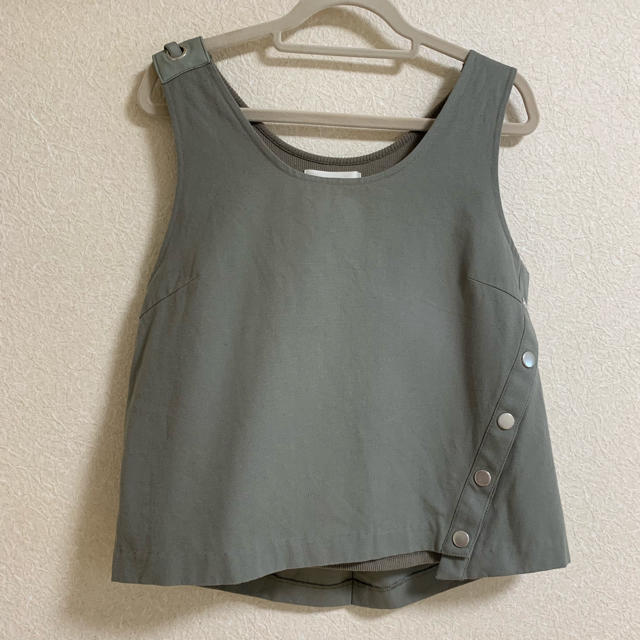 Ameri VINTAGE(アメリヴィンテージ)のAmeri アメリヴィンテージ MEDI CAMPUS TOTE TANK レディースのトップス(カットソー(半袖/袖なし))の商品写真