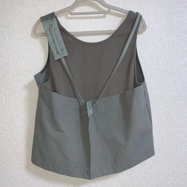 Ameri VINTAGE(アメリヴィンテージ)のAmeri アメリヴィンテージ MEDI CAMPUS TOTE TANK レディースのトップス(カットソー(半袖/袖なし))の商品写真