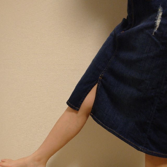 GAP(ギャップ)のGAP デニムスカート レディースのスカート(ひざ丈スカート)の商品写真