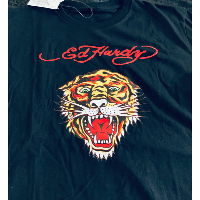 Ed Hardy(エドハーディー)の☆送料無料☆Ed Hardy♪Ｔシャツ♪4Lサイズ☆ブラック☆ メンズのトップス(Tシャツ/カットソー(半袖/袖なし))の商品写真