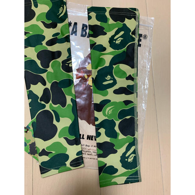 A BATHING APE(アベイシングエイプ)の新品！ BAPE ABCカモSLEEVE緑カモ メンズのメンズ その他(その他)の商品写真