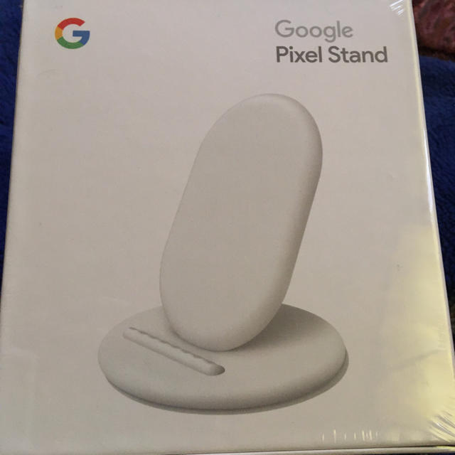 Softbank(ソフトバンク)のソフトバンクGoogle Pixel Stand 高速ワイヤレス充電器 スマホ/家電/カメラのスマートフォン/携帯電話(バッテリー/充電器)の商品写真