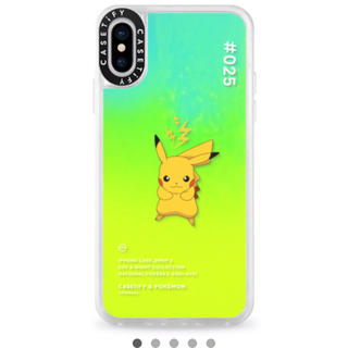 ポケモン(ポケモン)のcasetify pokemon pikachu ポケモン ピカチュウ ケース(iPhoneケース)