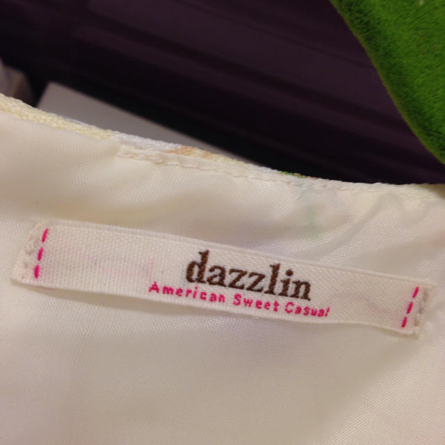 dazzlin(ダズリン)のダズリンマーガレット柄ワンピ✨ レディースのワンピース(ミニワンピース)の商品写真