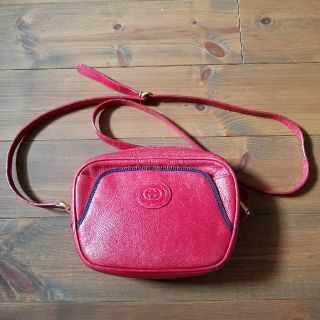 グッチ(Gucci)のオールドグッチ　GUCCI 　レザー　ショルダーバッグ(ショルダーバッグ)