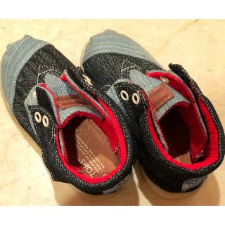 トムズ(TOMS)のTOMS キッズ  T7  14センチ(スリッポン)