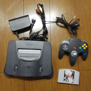 ニンテンドウ64(NINTENDO 64)のNINTENDO64(家庭用ゲーム機本体)