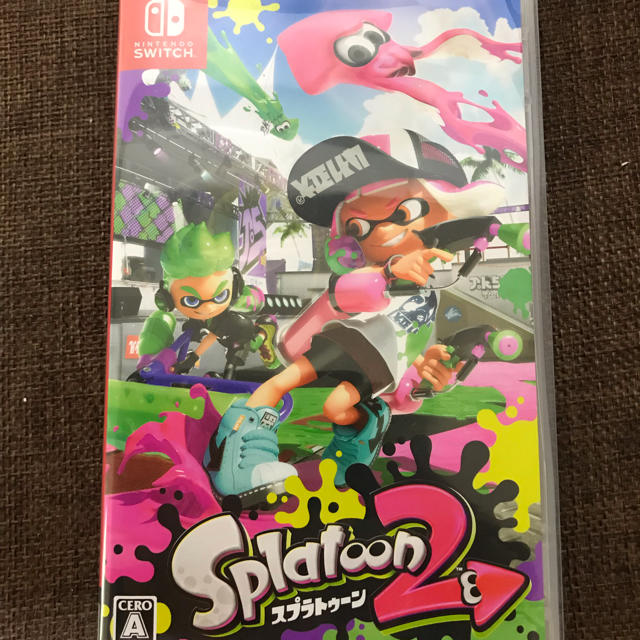 Nintendo Switch(ニンテンドースイッチ)のNINTENDO switch スプラトゥーン2 ソフト エンタメ/ホビーのゲームソフト/ゲーム機本体(家庭用ゲームソフト)の商品写真