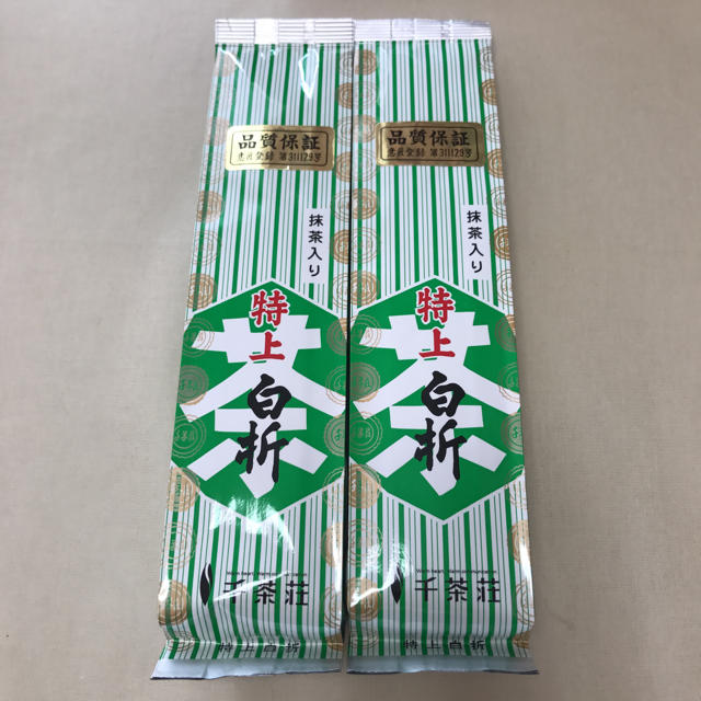 煎茶 千茶荘 特上 白折 食品/飲料/酒の飲料(茶)の商品写真