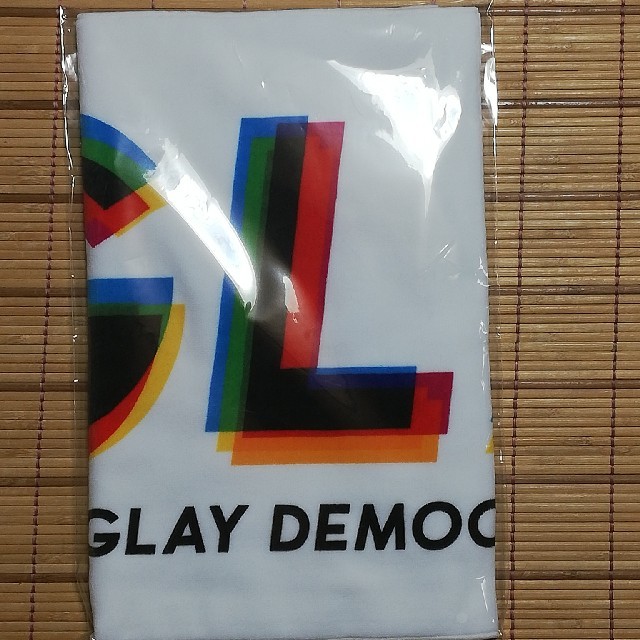 GLAY　DEMOCRACY デモクラシー　タオル 1