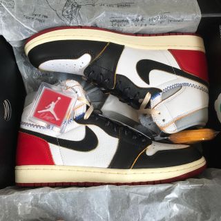 ナイキ(NIKE)の専用 NIKE AIR Jordan1 union black red(スニーカー)