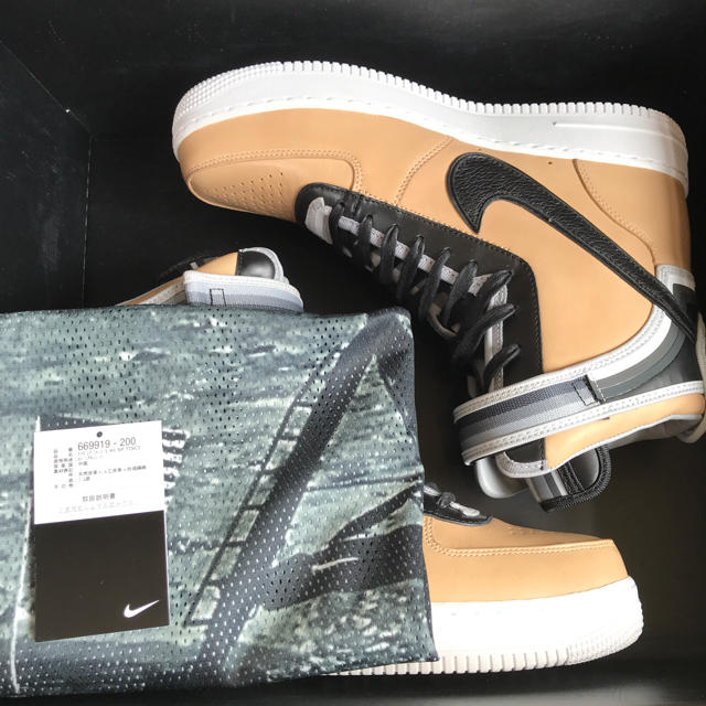 靴/シューズ専用 NIKE Air Force One HI SP TISCI R.T.