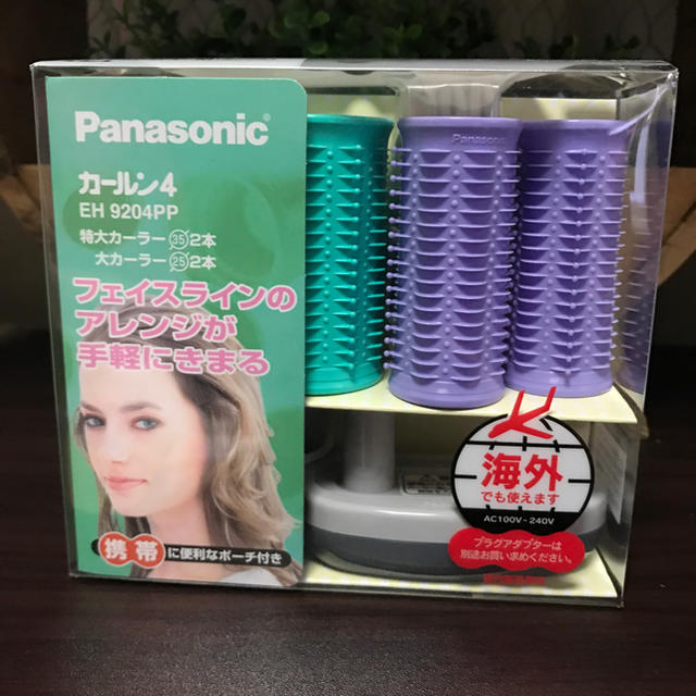 Panasonic(パナソニック)のPanasonic*̣̩⋆̩*カールン4 コスメ/美容のヘアケア/スタイリング(カーラー(マジック/スポンジ))の商品写真