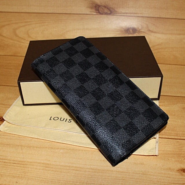 レディース正規品【良品】LOUIS VUITTON ブラザ 長財布