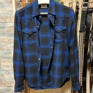 サンローラン(Saint Laurent)のrags mcgregor オンブレチェックシャツ(シャツ)