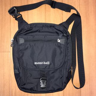 モンベル(mont bell)のmont-bell  ショルダーバッグ ブラック(ショルダーバッグ)