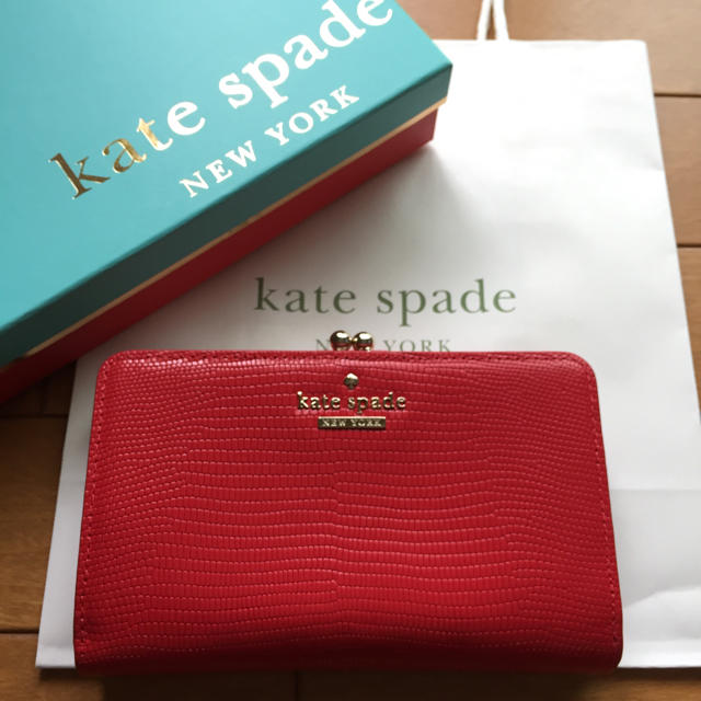 kate spade new york(ケイトスペードニューヨーク)の半額以下　Kate spade ケイトスペイド 財布 がま口 レア 美品 レディースのファッション小物(財布)の商品写真