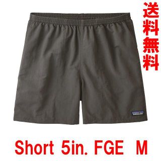 パタゴニア(patagonia)のFGE M 新品 19SS 5インチ バギーズショーツ パタゴニア グレー(ショートパンツ)