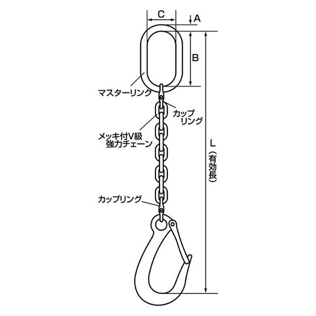 100%新品高品質 スリーエッチ ＨＨＨ チェーンフック３ｔロング（ＹＦ３付） CYF3L ソフマップPayPayモール店 通販  PayPayモール