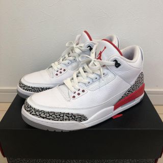 ナイキ(NIKE)の29.0cm NIKE AIR JORDAN 3 RETRO KATRINA(スニーカー)