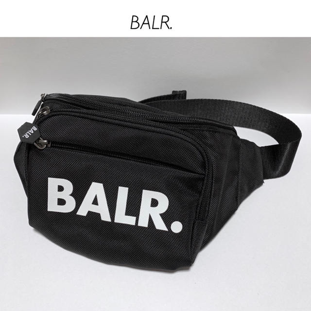 【未使用品】［納品書画像あり］BALR. ウエストポーチ ブラック