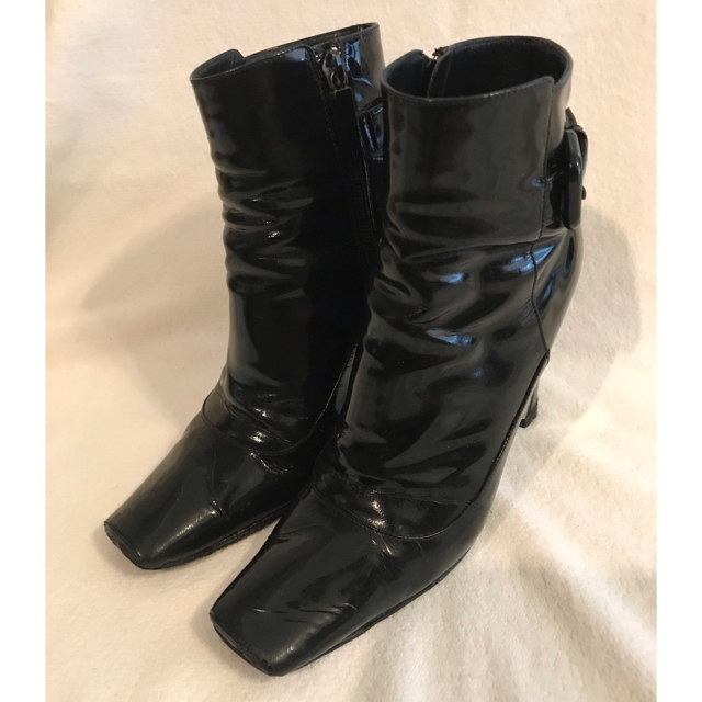 ルイヴィトン エナメルショートブーツ 安い購入 stockshoes.co