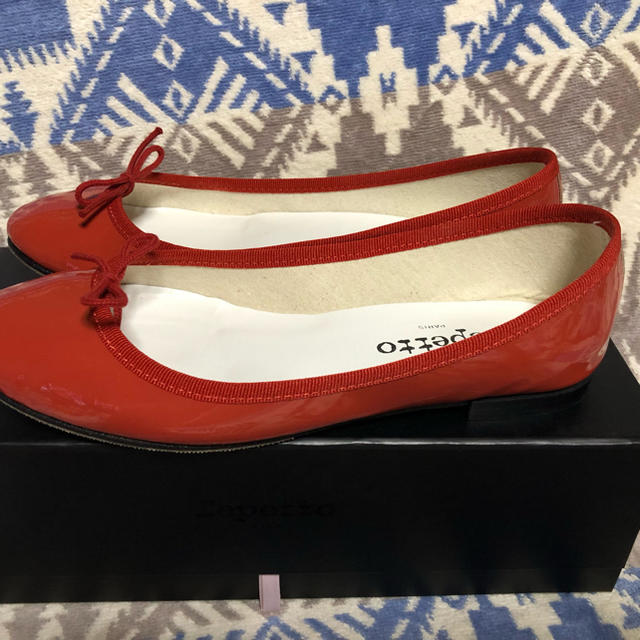 【美品】repetto レペット バレエシューズ 37 裏貼り済み